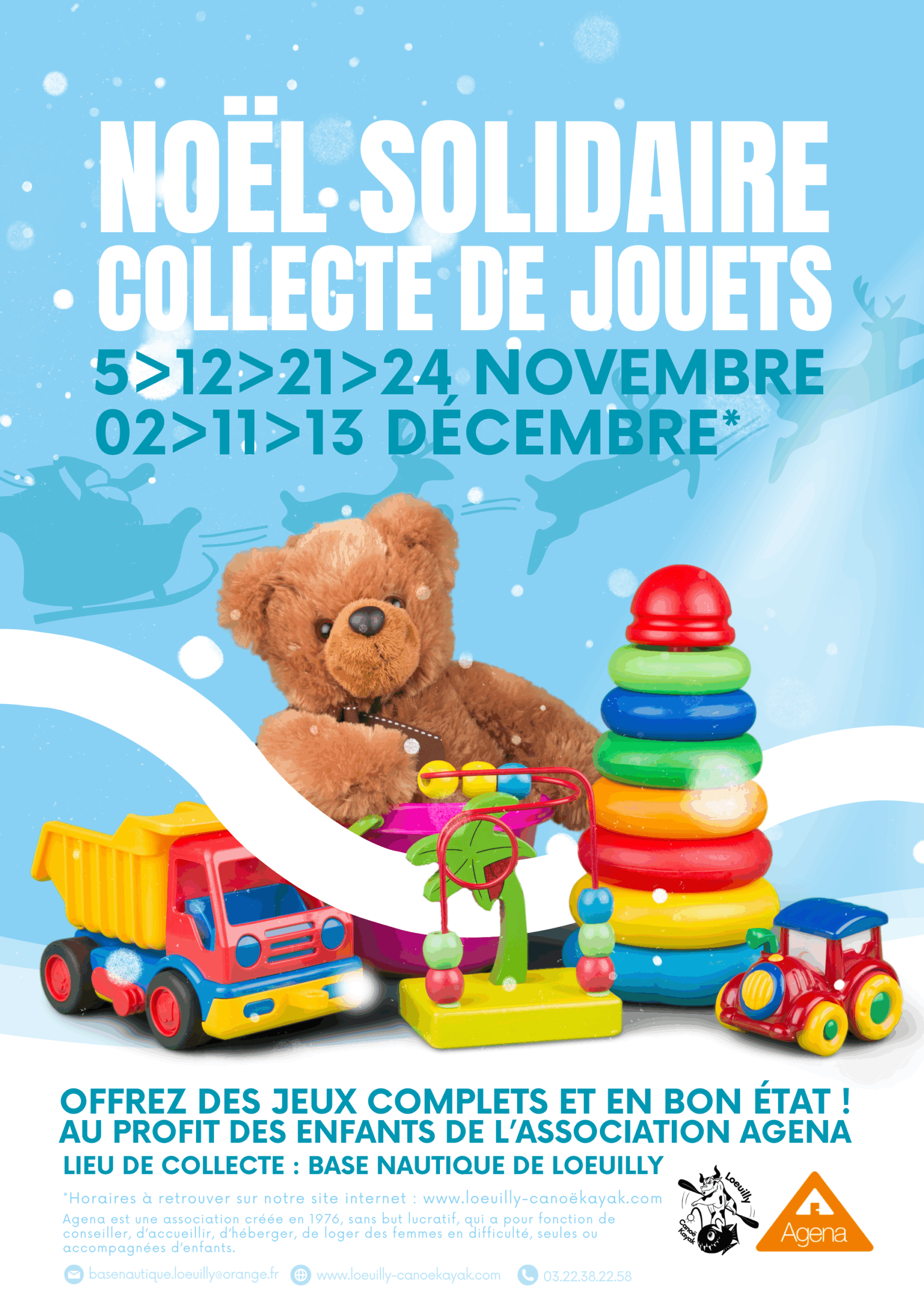 Affiche Collecte de JouetS 2025